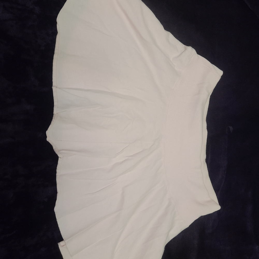 Light pink draw string skirt